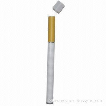 Super Mini E-cigarette, 300 Times Charging Battery Life, 9mm Cartomizer Size, Measures 120 x 9.0mm